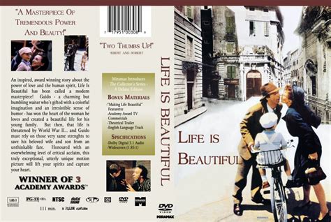 Life Is Beautiful Movie Dvd Custom Covers 133life Is Beautiful R1