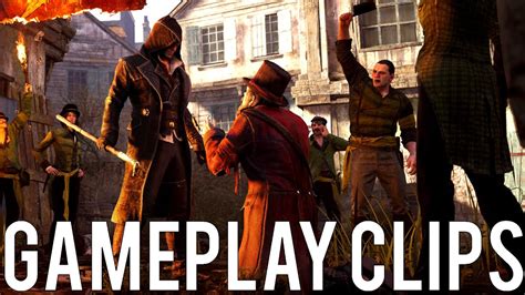 Assassin S Creed Syndicate Gameplay Clips Combat Carriages Youtube