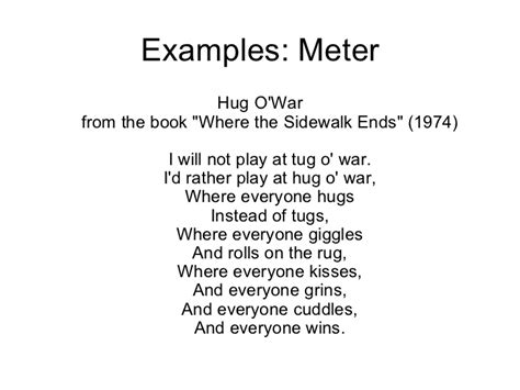 Meter Poems