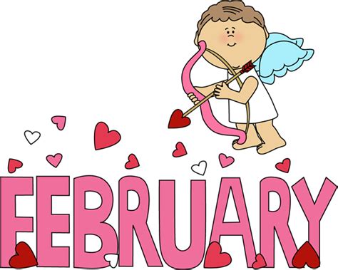 February Clip Art February Images Month Of February Clip Art