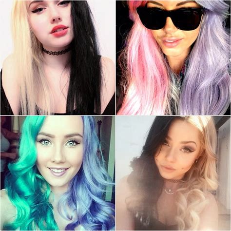 Forget Rainbow Hair Half And Half Dye Is The Hot New