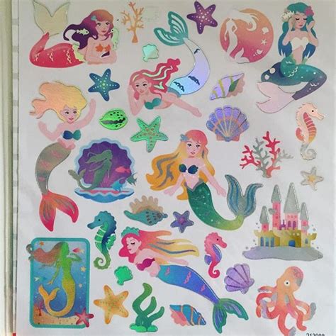 The Mermaid Stickers Are All Over The Place