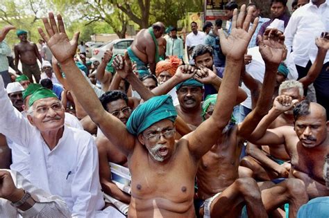 Hour Protest How Tamil Nadu Farmers Shook Conscience Of New Delhi News