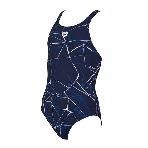Arena Water Girls Navy Blue Swimsuit Perfect For Regular Training Sessions
