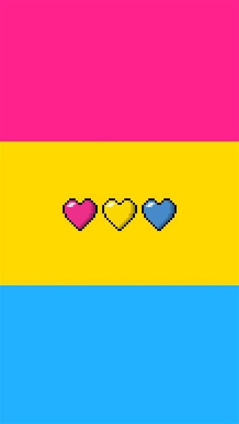 aesthetic pansexual flag wallpapers wallpaper cave