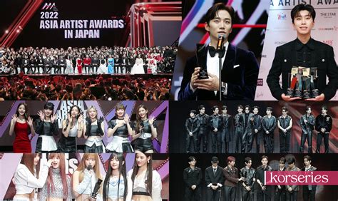 Summary Of The Winners Of The 2022 Asia Artist Awards 2022 AAA
