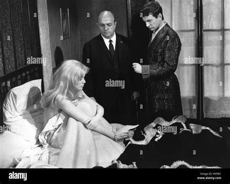 catherine deneuve bernard blier and claude rich male hunt 1964 directed by edouard molinaro