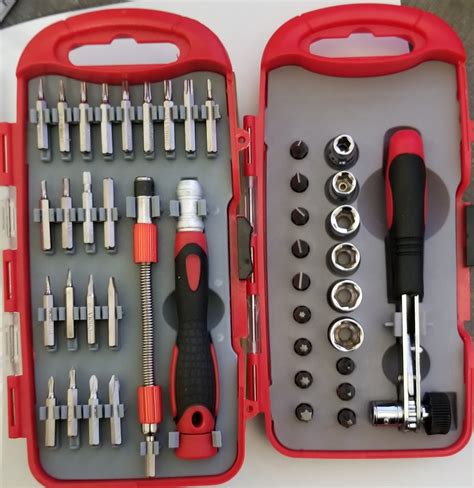 2 Sets of Husky Tools. 23-Piece of Precision Screw Driver Set + 19 ...