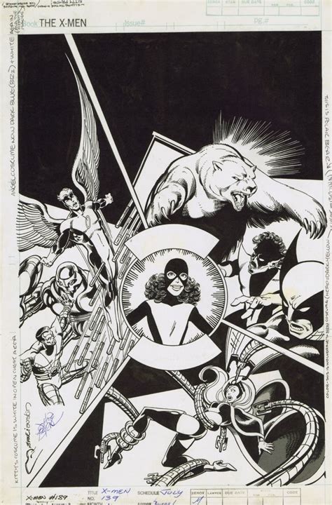 X Men 139 Cover By John Byrne And Terry Austin And John Byrne Draws