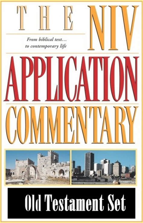 Niv Application Commentary Nivac Old Testament Set 20 Vols Olive