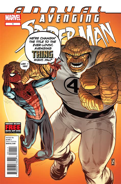 Avenging Spider Man Annual Vol 1 1 Marvel Comics Database