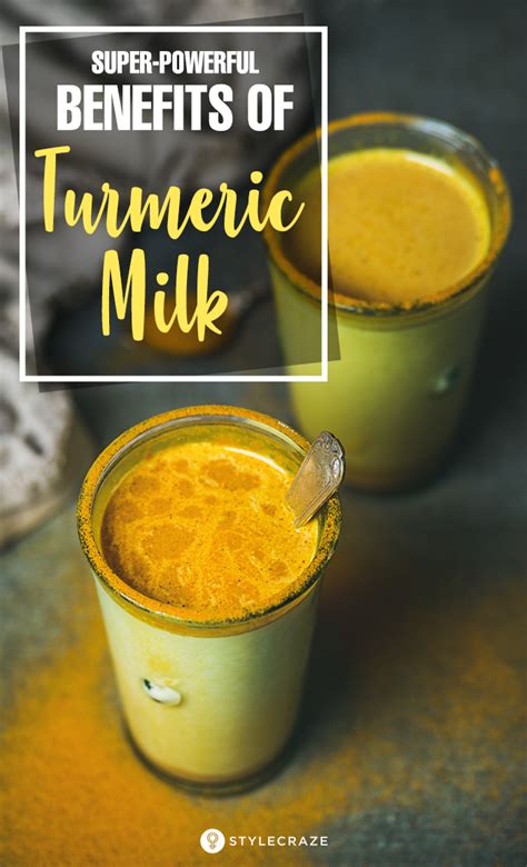Turmeric Milk 11 Super Powerful Benefits Of The Golden Milk Drinking