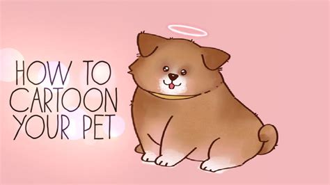 How To Turn Your Pet Into A Cartoon Tutorial Youtube