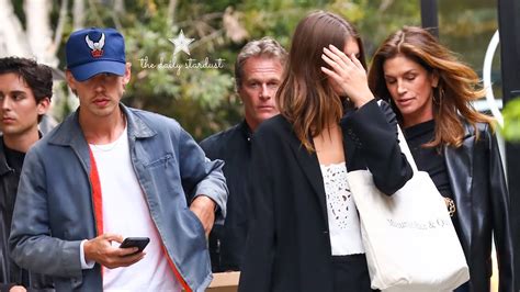 Austin Butler Kaia Gerbers Double Date With Cindy Crawford Rande