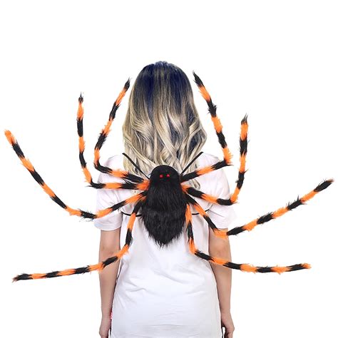 Lifelike Giant Spider For Halloween Decorationshalloween Adult Spider
