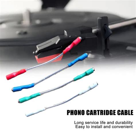 N HEADSHELL WIRES OFC Turntable Leads Phono Cartridge Replace Cables