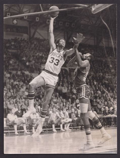 Lot 268 1969 Lew Alcindor Milwaukee Bucks Rookie Dominates With The Sky Hook