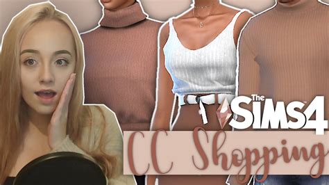 Cc Shopping 🛍️ ️ Links 70 Items The Sims 4 Youtube