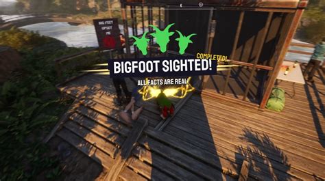Goat Simulator 3 Bigfoot Sighted Where To Find Bigfoot Video Games