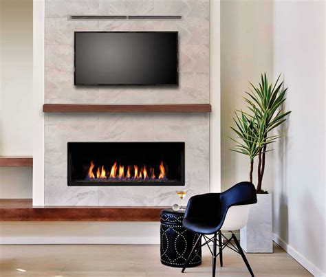 Kingsman Zcvrb47 Linear Gas Fireplace Safe Home Fireplace