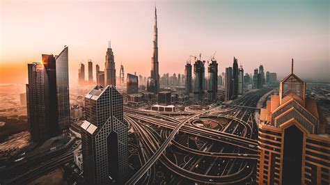 Wallpaper Dubai Photography Building Cityscape Burj Khalifa Mist