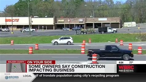 Some Owners Say Construction Impacting Business In Jasper YouTube