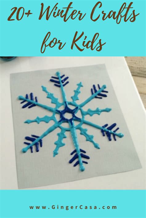 20 Winter Crafts For Kids Perfect Cold Weather Indoor Actiivites