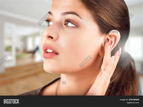 Girl Hearing Aid Girl Image And Photo Free Trial Bigstock
