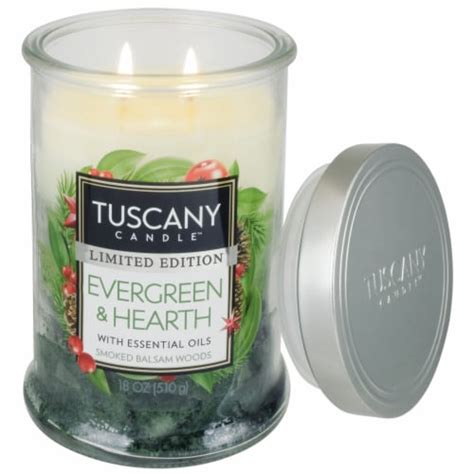 Tuscany Limited Edition Evergreen And Hearth Jar Candle 1 Ct King Soopers