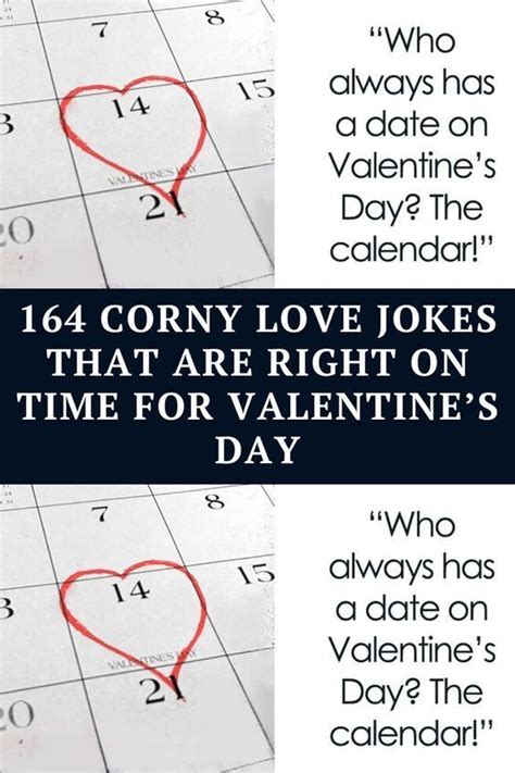 164 Corny Love Jokes That Are Right On Time For Valentines Day Corny
