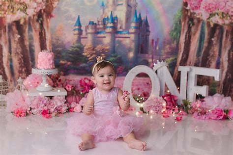 Baby Girl Mom Asked For A Pink Floral Princess Theme She Got Exactly