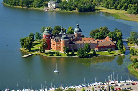 Gripsholm Castle Landmark In Mariefred Stockholm Sweden Landmark