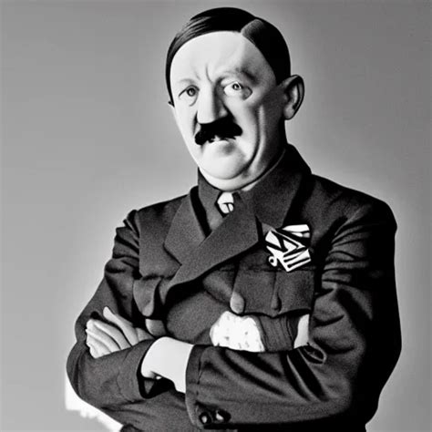 A Still Of Adolf Hitler As A Smiling Muppet 4k Stable Diffusion