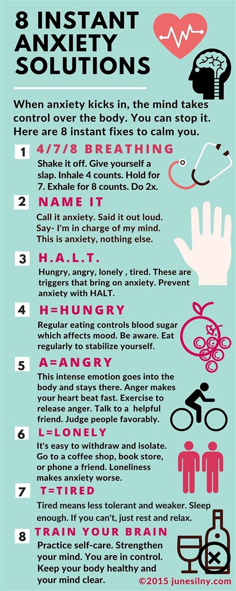 8 Tips For Instant Anxiety Relief