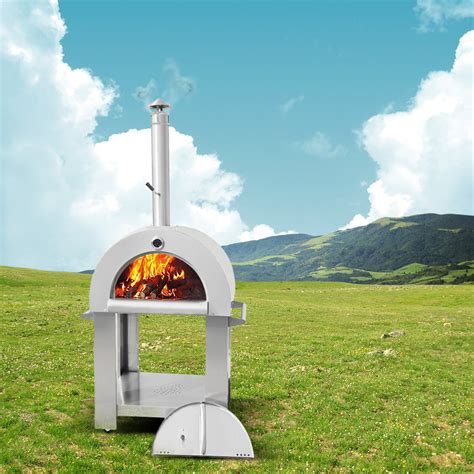 Thor Kitchen Stainless Steel Wood Burning Pizza Oven High Grade