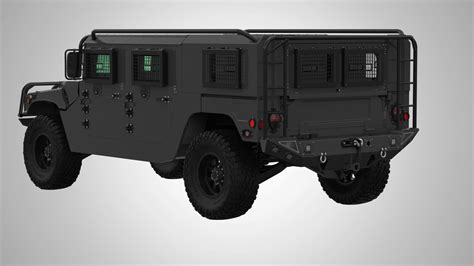 Armored Humvee Armoured Hummer H1 Like Vehicles — Plan B Trucks