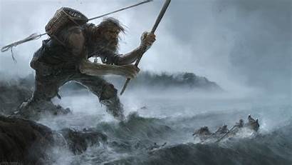 Giants Ancient Giant Fantasy Were Monster Earth