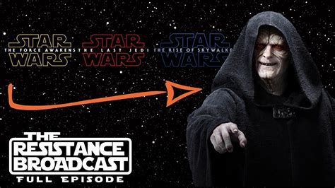 The Resistance Broadcast Palpatine Was Part Of Star Wars Sequel