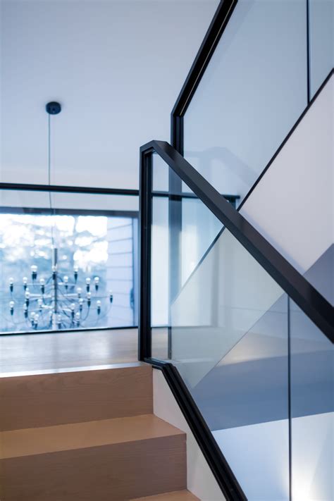 Stainless Steel Glass Railing Demax Arch Glass Staircase Glass