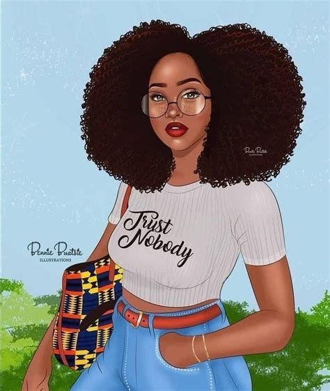 Pin By Karina Paniccia 🐼 On Caricaturas De Rulosas Black Girl Art