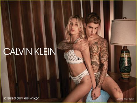 Photo Justin Hailey Bieber Strip Down Steamy Calvin Klein Campaign 02