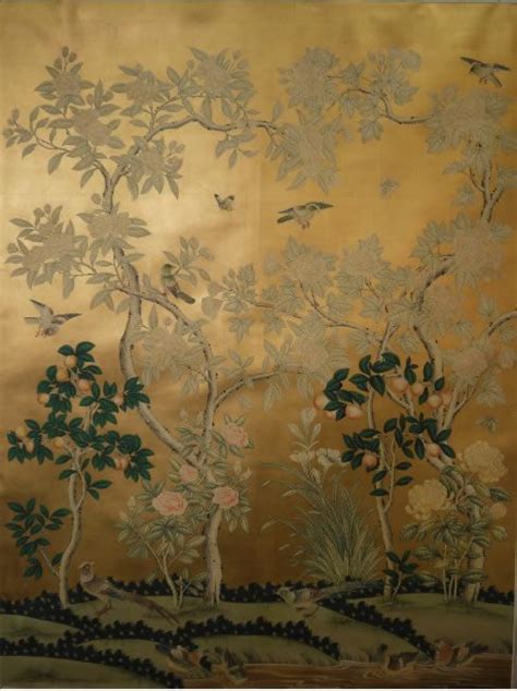 Download Sy G Handpainted Chinese Scenic Wallpaper On An 18th Century