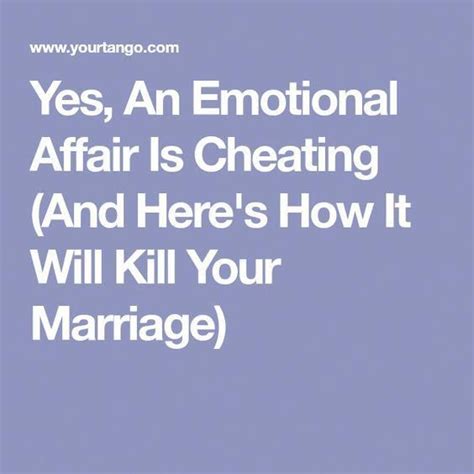 yes an emotional affair is cheating and here s how it will kill your marriage in 2020