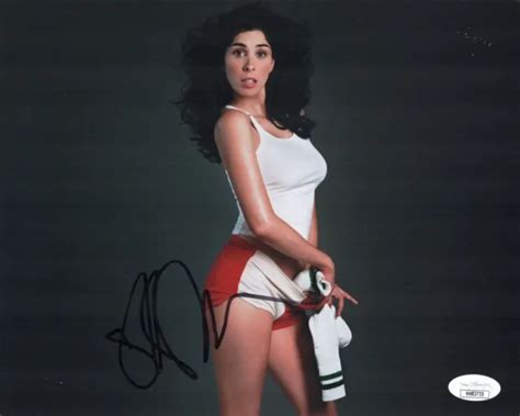 Sarah Silverman Hand Signed X Sexy Photo In Person Autograph Jsa Coa