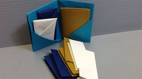 Formal Colors Origami Folder Book Stationery Youtube
