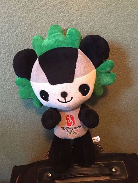 Beijing 2008 Olympics Mascot 9 Plush Jingjing Panda Toy Fuwa