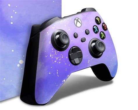 Pastel Starry Night Xbox Series Controller Skin Sticker Vinyl Bundle