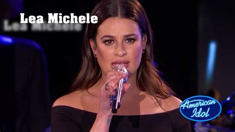 Lea Michele Sings Part Of Your World At American Idol 2019 🤩 Youtube