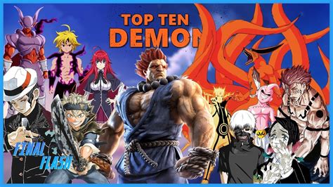 Top Ten Anime Characters With 悪魔 Demonic Powers In Hindi