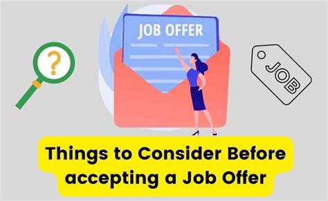 Iharare Jobs Factors To Consider Before Accepting A Job Offer